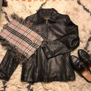 Leather jacket buttery soft calfskin